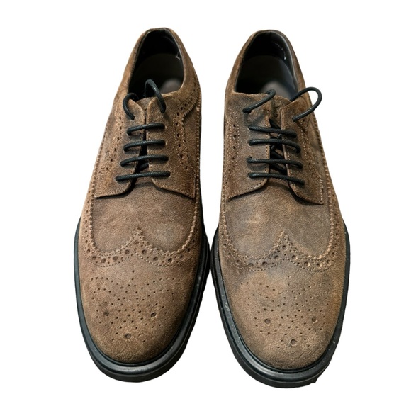 HOGAN***Men’s Brown Suede Oxfords Shoes***US 9****$585 - Picture 2 of 7